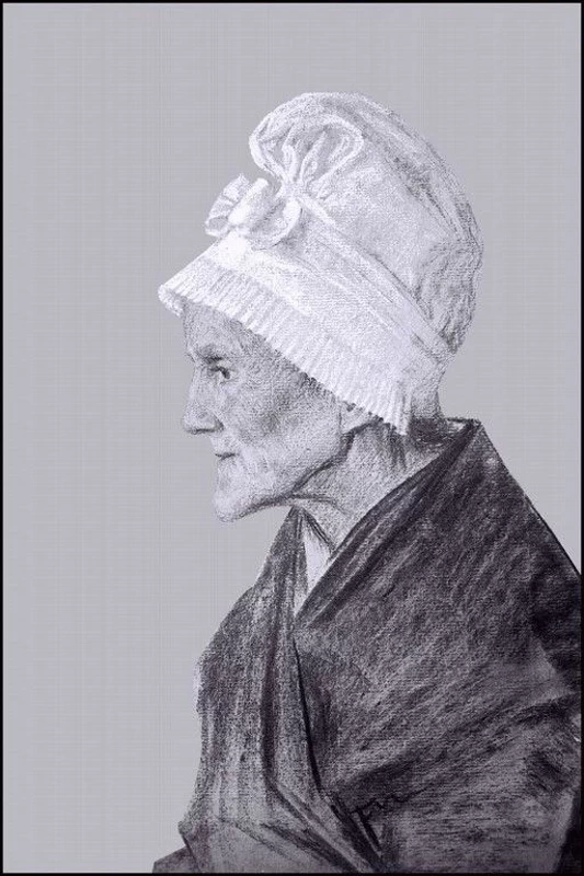 Madre Leudet detta Madre Leudette - dal Saint, Cloud, museo Avelines